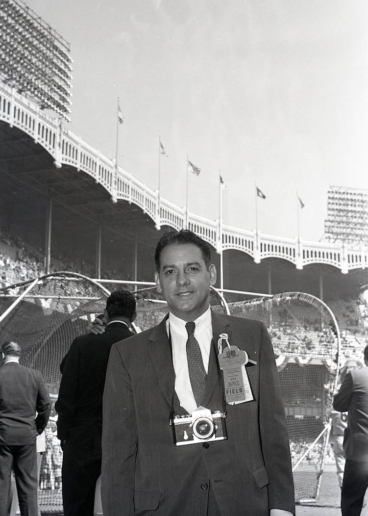 Lou Requena at Yankee Stadium