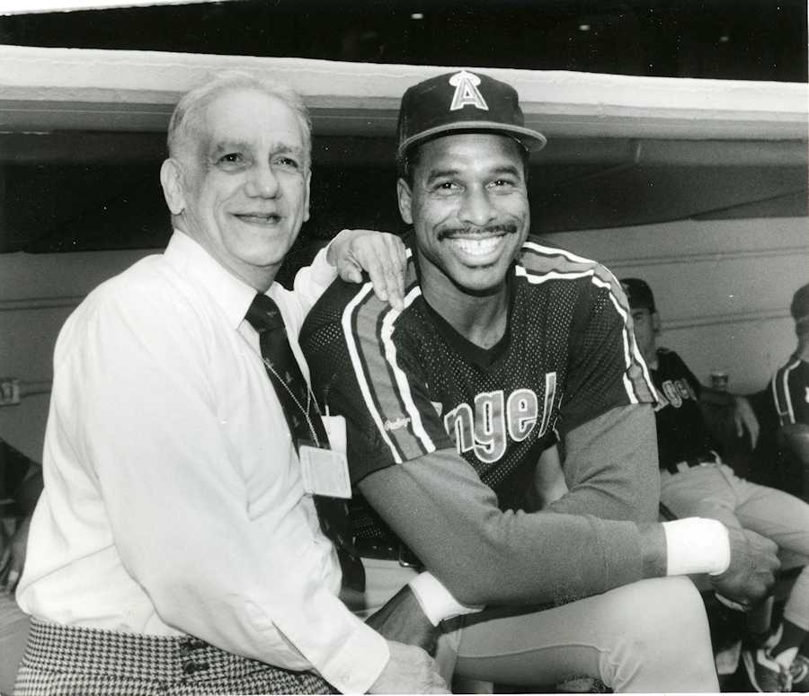 Lou Requena and Dave Winfield (1990)